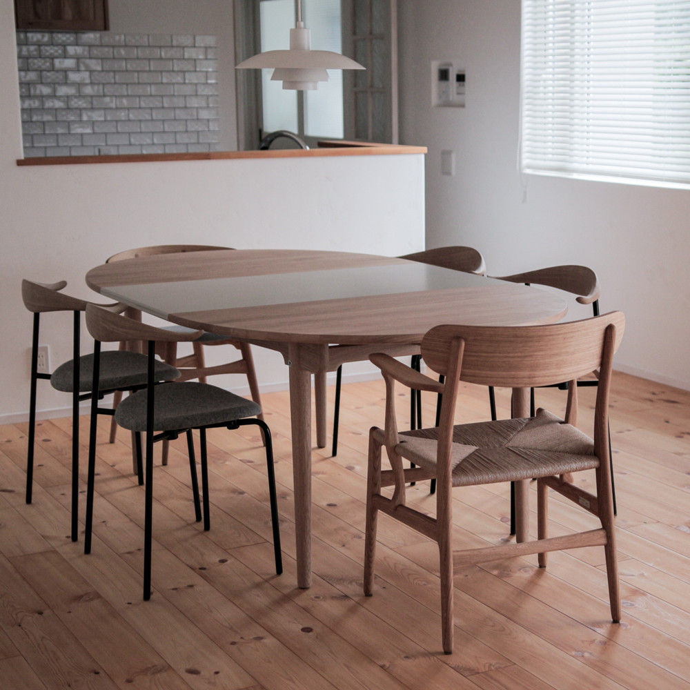 CH337I CH337 グレー ブラック MDF インサートリーフ（伸長板