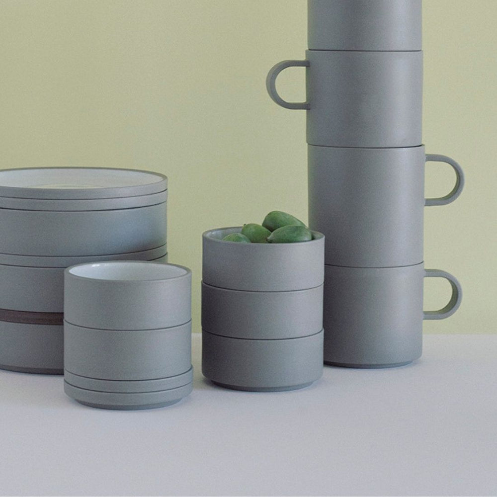 HASAMI PORCELAIN グレーコレクション プレート Φ85×12 HDG101