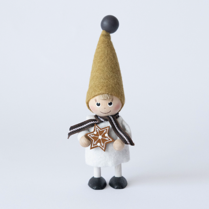 【予約品】NORDIKA nisse ジンジャークッキーを持った男の子 Jule Hygge