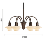 PH 1/1 シャンデリア Centenary Edition（3灯 / 6灯 / 9灯）  | ルイスポールセン