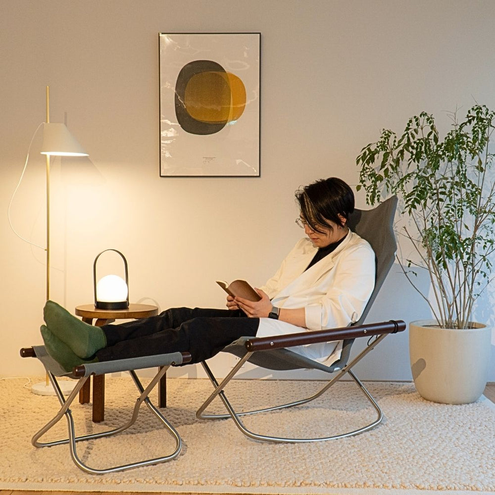 NychairX / ニーチェアエックス （折り畳み可） 藤栄 【即納】ニーチェア X Nychair X ロッキング 揺り椅子 軽量