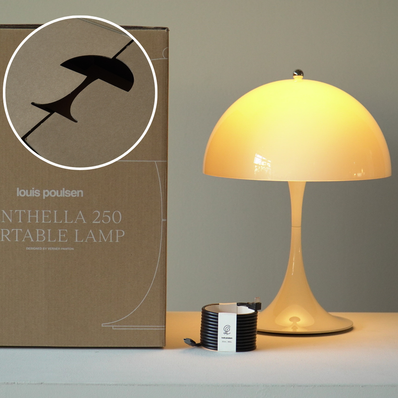 Louis Poulsen（ルイスポールセン） | Panthella 250 Portable（パンテラ 250 ポータブル） テーブルランプ
