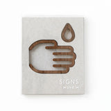MOHEIM（モヘイム）SIGNS WASH HAND 2pcs / 全2色
