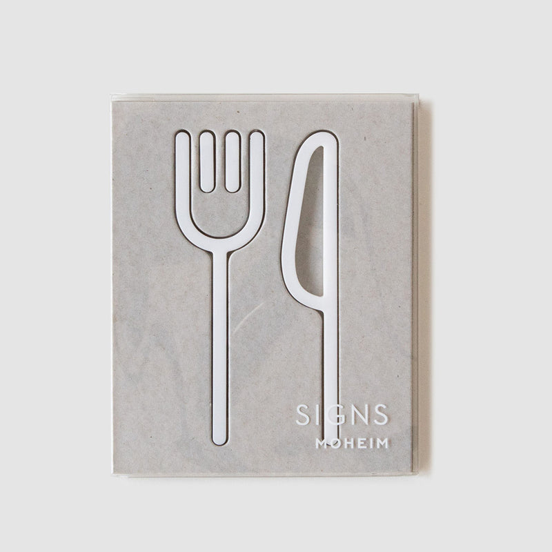 MOHEIM SIGNS / RESTAURANT (2pcs / 全3色) | Shinc lab.（シンクラボ） – Shinc lab ...