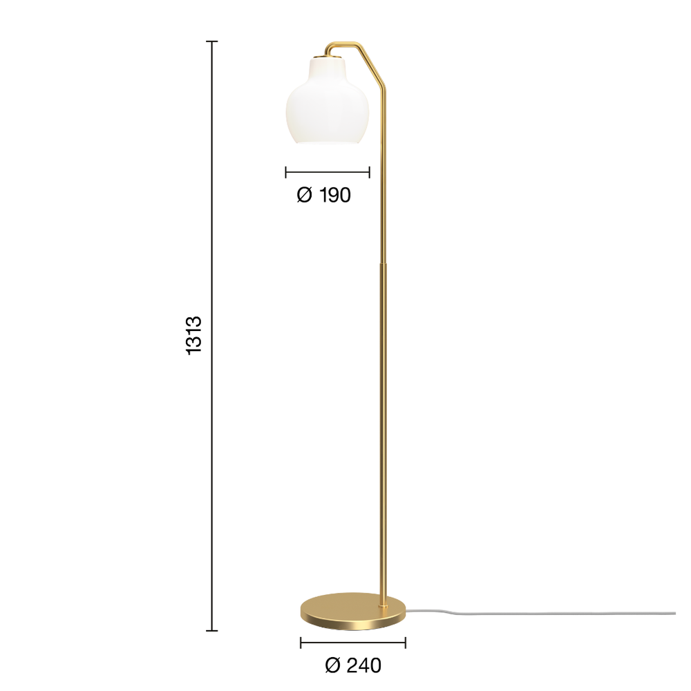 VL Ring Crown Floor Lamp（VL リングクラウン フロアランプ