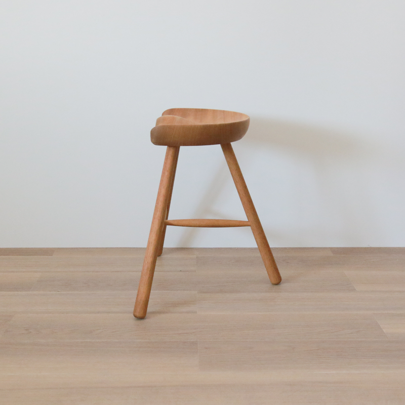 新品 シューメーカー　Shoemaker スツール　ブラウン(イロコウッド) 即納可】Shoemaker Chair （シューメーカーチェア）No.49 イロコウッド