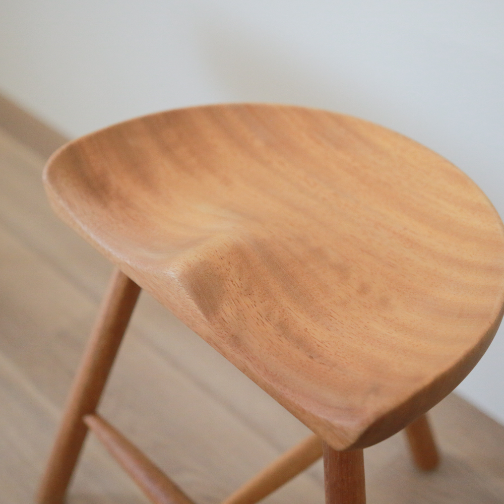 即納可】Shoemaker Chair （シューメーカーチェア）No.49 イロコウッド
