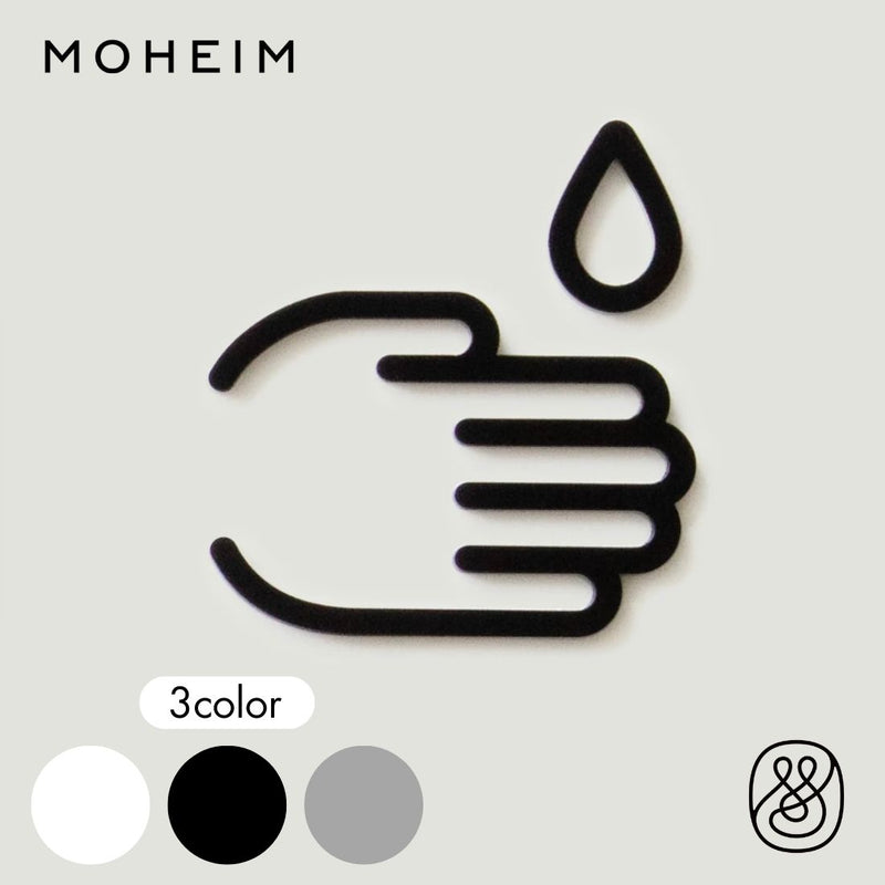 MOHEIM（モヘイム）SIGNS WASH HAND 2pcs / 全3色