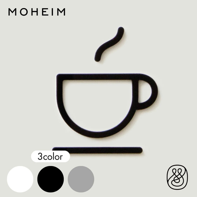 MOHEIM（モヘイム）SIGNS CAFE 2pcs / 全3色