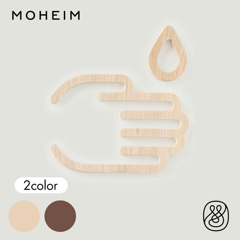 MOHEIM（モヘイム）SIGNS WASH HAND 2pcs / 全2色