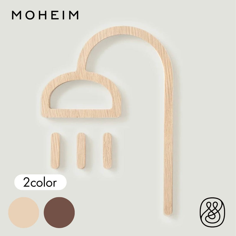 MOHEIM SIGNS / SHOWER (2pcs / ホワイトオーク / ウォルナット
