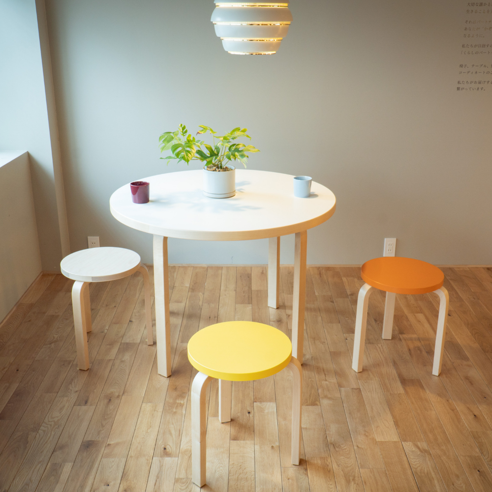 stool60 スツール60 ナチュラルラッカー / カラーラッカー ｜ artek