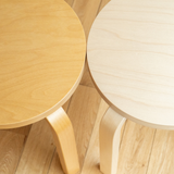 【オンライン限定特典】stool60 スツール 60  ナチュラルラッカー カラー  ｜  artek（アルテック）