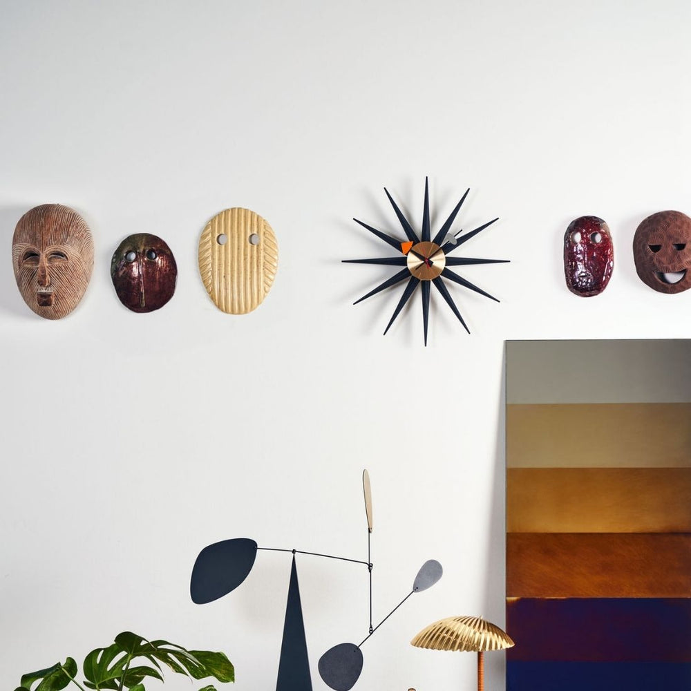 ど*ぴ様 （正規品）Vitra 　ジョージ・ネルソンSunburst Clock Wall Clocks - Sunburst Clock / ウォールクロック サンバースト