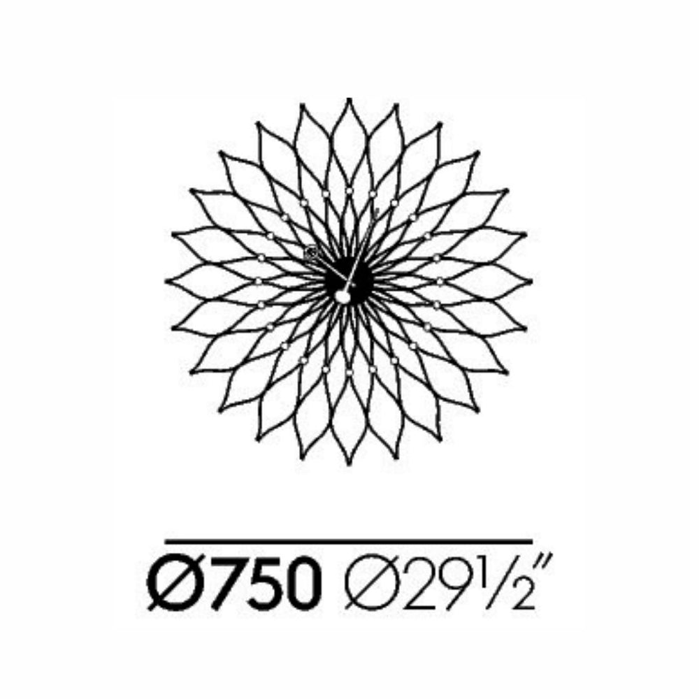 【専用】vitra. sunflower clock/サンフラワークロック Vitra(ヴィトラ) Sunflower Clock（サンフラワー クロック
