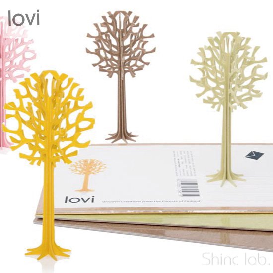 Lovi ツリー16.5cm ナチュラル