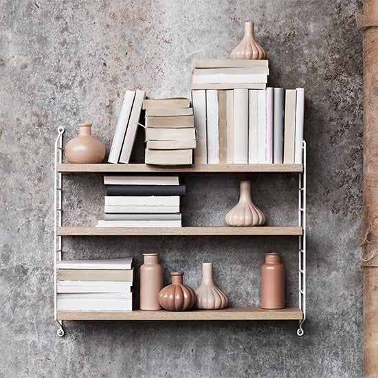 String pocket ストリングポケット ホワイト×オーク – Shinc lab