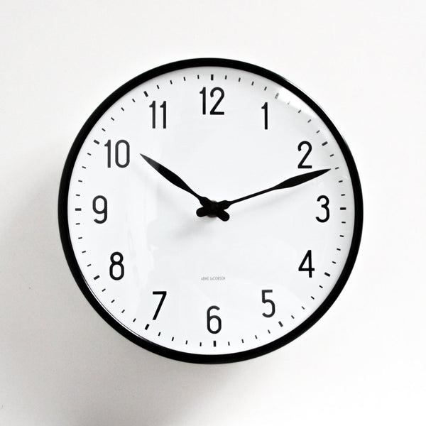【新品】アルネ ヤコブセン Wall Clock Station 210㎜ ARNE JACOBSEN Wall Clock Station 210mm | Shinc lab.（シンクラボ