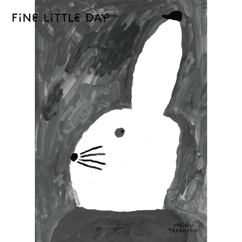 Fine Little Day ポスター RABBIT WITH SMALL HAT ウサギ 50×70cm