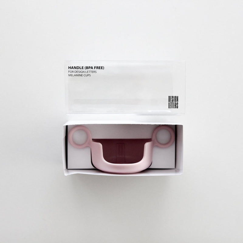 DESIGN LETTERS メラミンカップ用ハンドル/ピンク