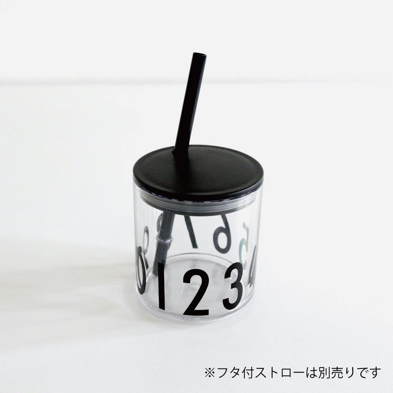 DESIGN LETTERS ドリンキンググラス/123