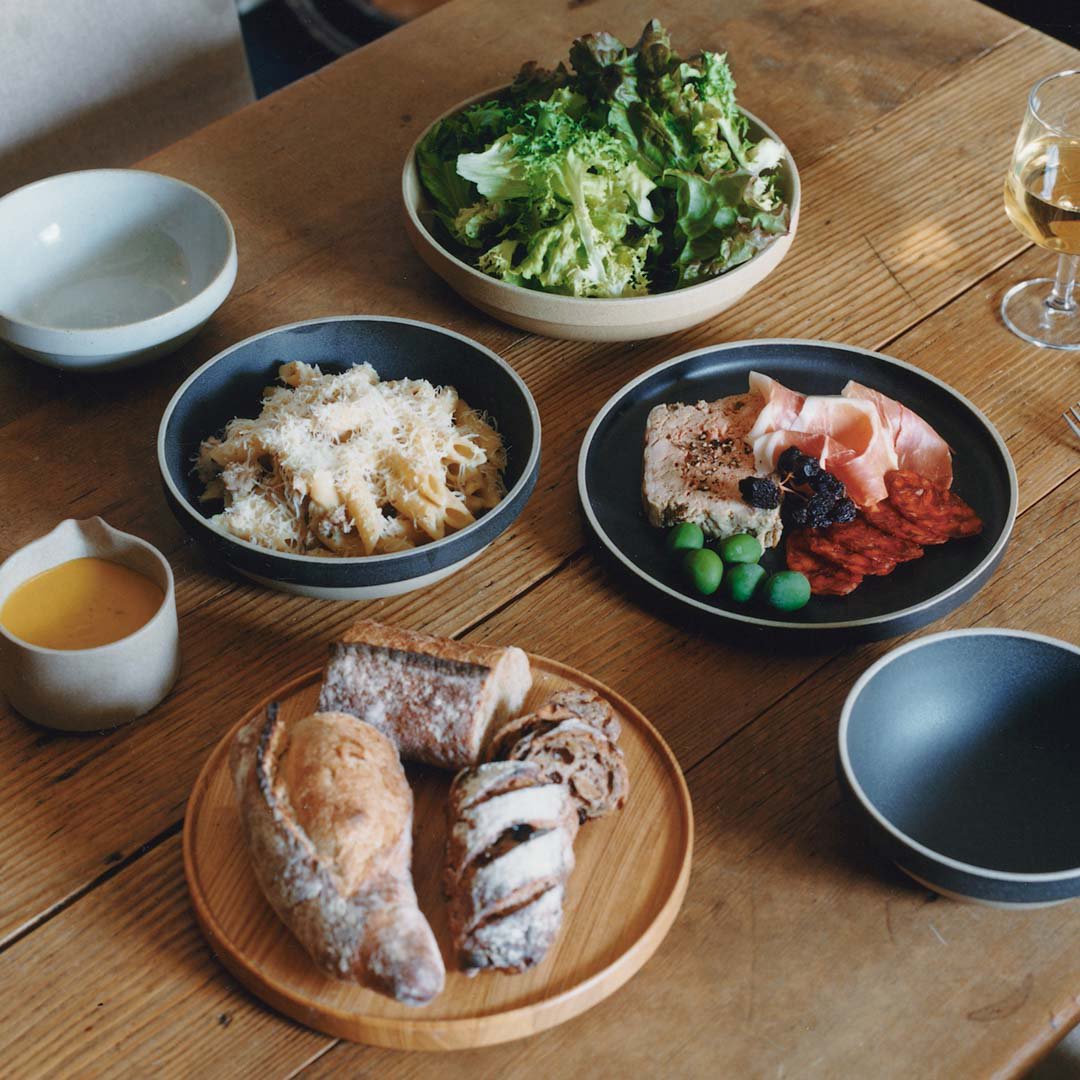 プレート Φ185×21 ブラック | ハサミポーセリンの正規代理店 Shinc lab