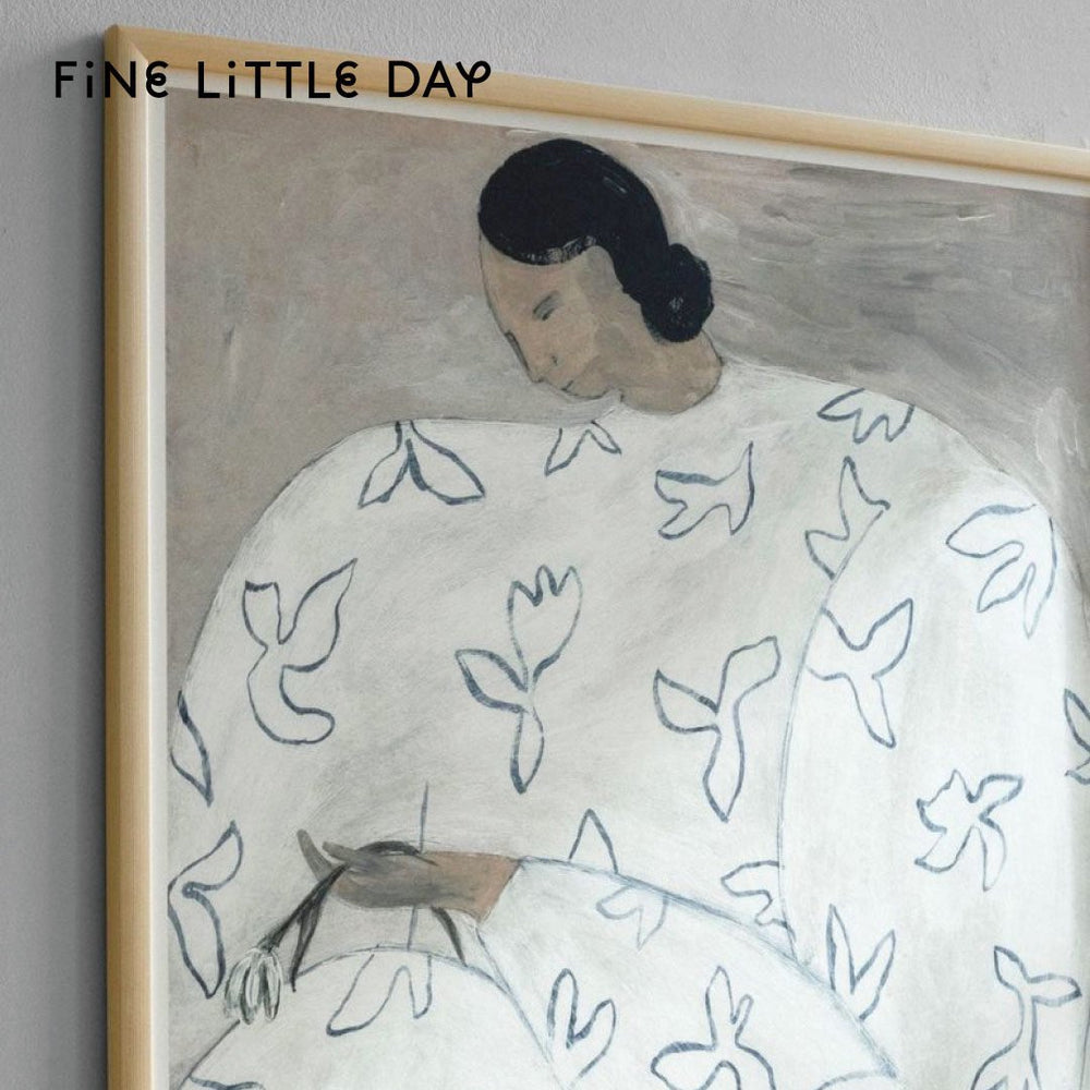 Fine Little Day ポスター WHITE FLOWER 50×70cm – Shinc lab.