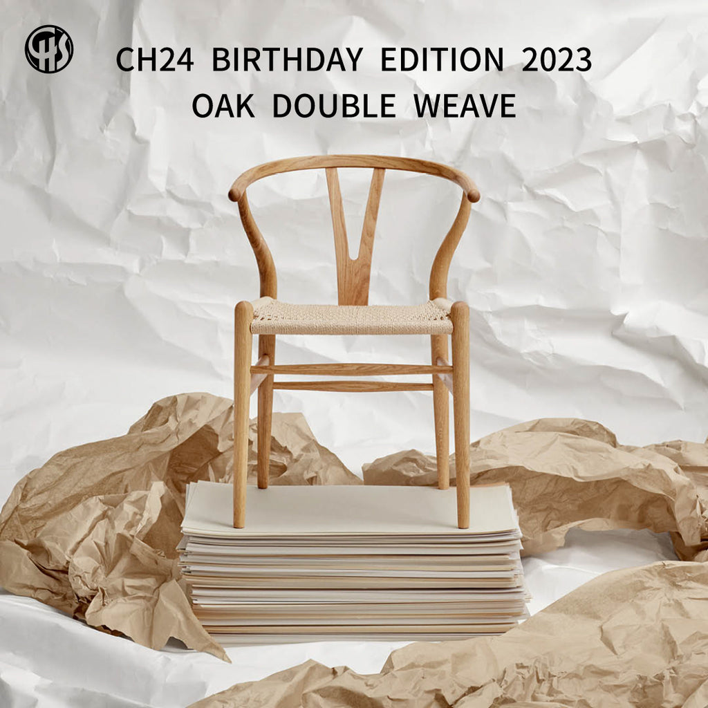 カールハンセン&サン CH24 HANS J. WEGNER BIRTHDAY LIMITED EDITION 2023 オーク材 ダブルウェーブ